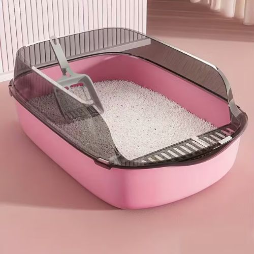 Bac à litière chat - Semi-ouvert