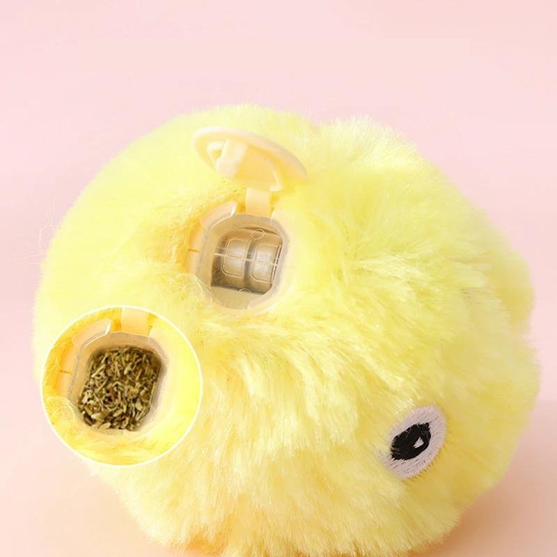 Jouet pour chat - Balle sonore interactive