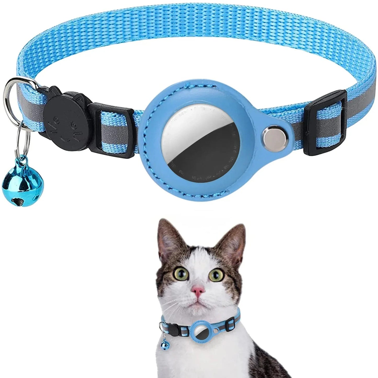 Collier chat - AirTag