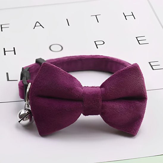 Collier chat - Noeud papillon