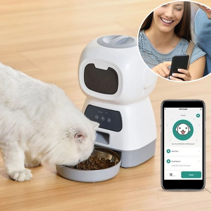 distributeur-croquette-chat-automatique-avec-application-mobile