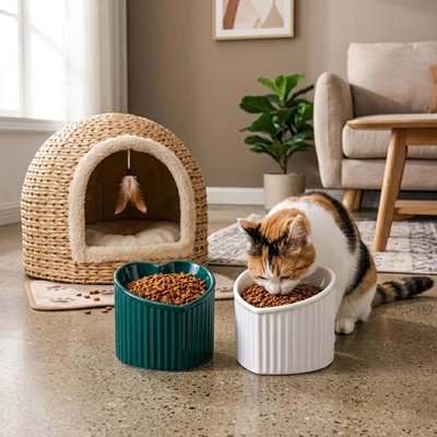 Gamelle Chat surélevée