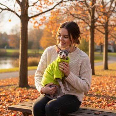 Pull pour chat - Polaire Col Haut