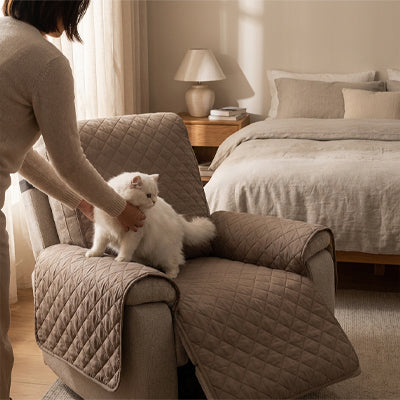 Protection canapé Chat - Couvre Fauteuil