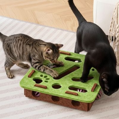 Jouet interactif pour chat - Puzzle Stimulant