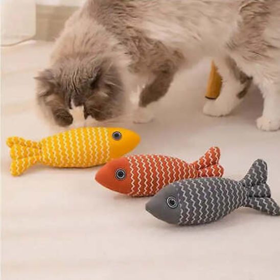 Jouet pour chat - Forme de poisson