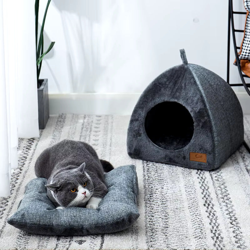 Niche pour chat confortable