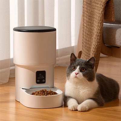 Comment choisir un distributeur automatique de croquettes pour chat ?