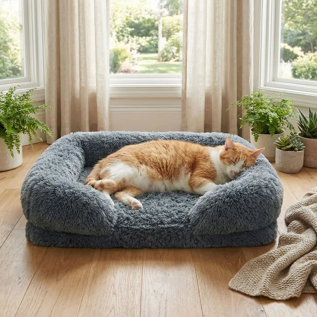 Les meilleurs couchages orthopédiques pour chat