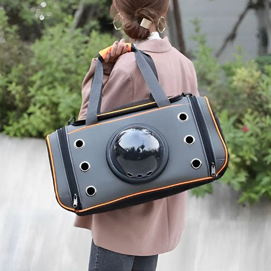 Sac à dos pour chat avec hublot : Le Confort et le Style en Balade !