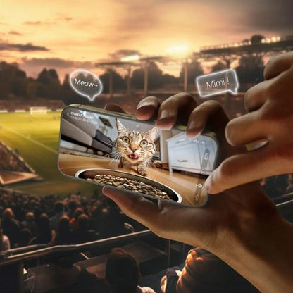 Distributeur de croquettes pour chat automatique - Avec Caméra Smart Connect