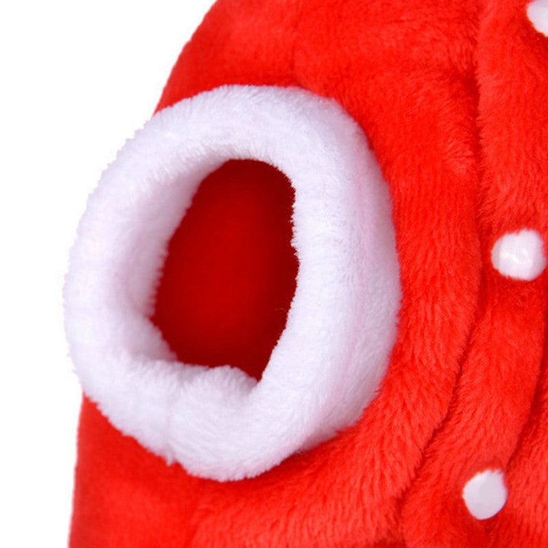 Costume pour chat - Bonhomme de neige