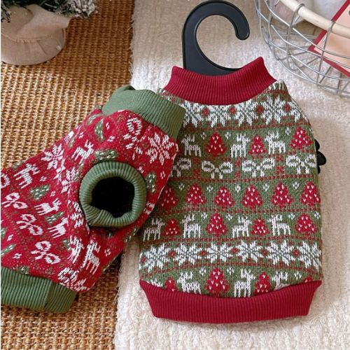 Pull de Noël pour chat