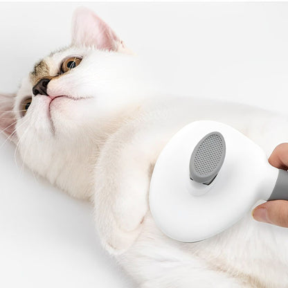 Brosse pour chat - Autonettoyante