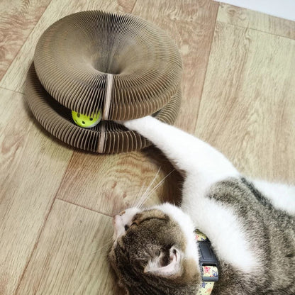Jouet griffoir pour chat en carton