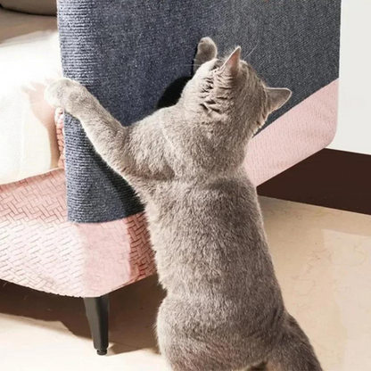 Griffoir pour chat autocollant aux canapés