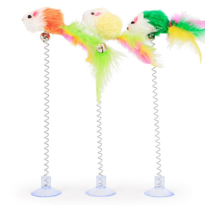 Bâton de plumes avec clochette - ToyStick