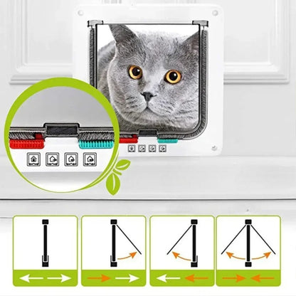 Chatiere pour porte - Verrouillable