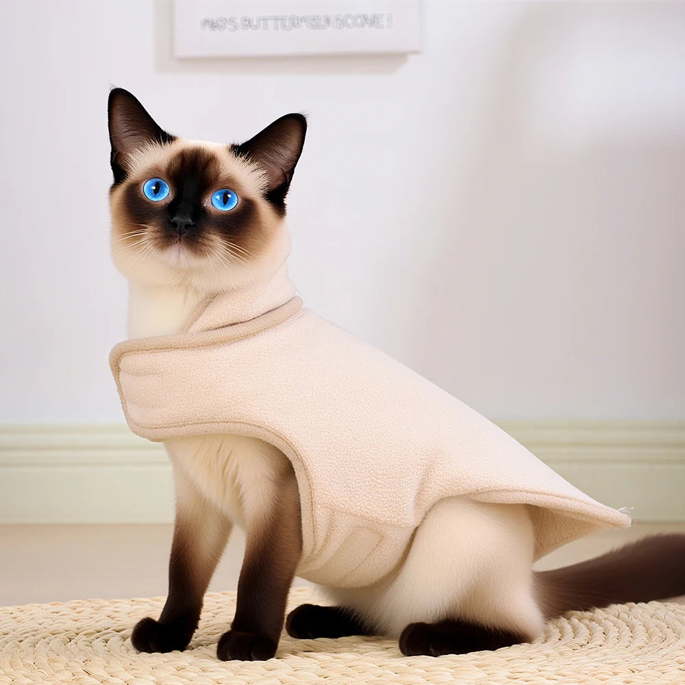 Manteau pour Chat - Réversible