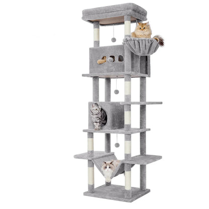 Arbre à chat XXL pour Maine Coon – Skyline 210 cm