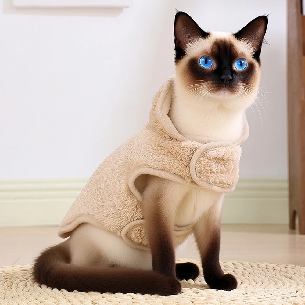 Manteau pour Chat - Réversible