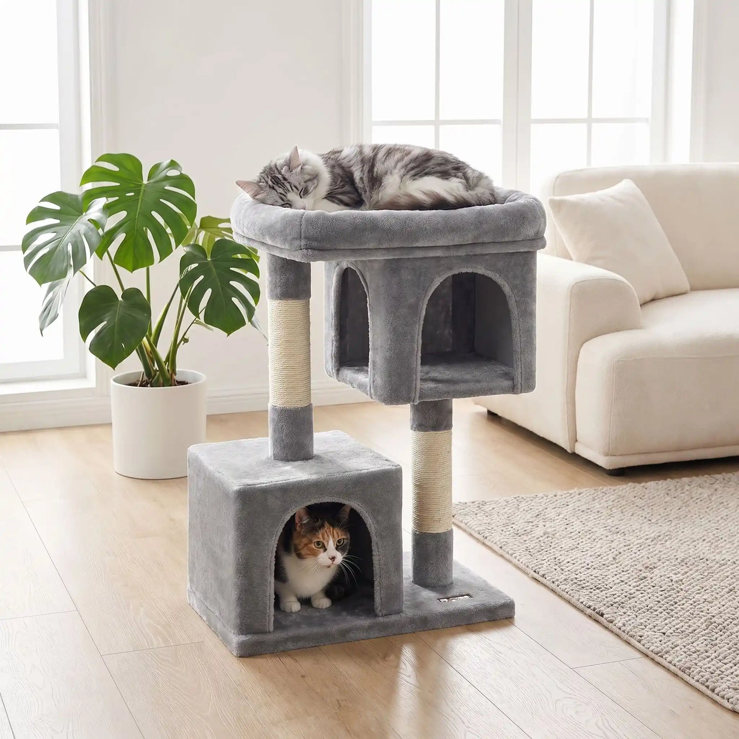 Arbre à chat - CozyDuo 80 cm