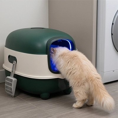 Bac à litière Chat