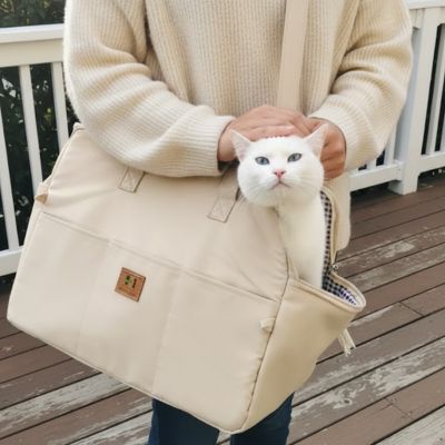 Chat sac de transport et Siège auto