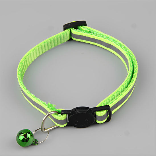 Collier chat - Réfléchissant anti-étranglement