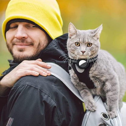 Collier chat - AirTag