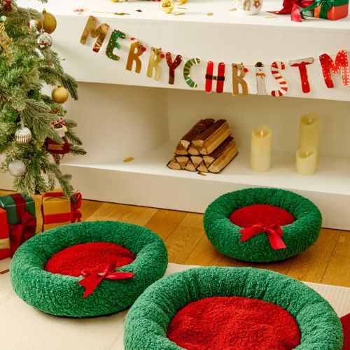 Coussin de Noël pour chat