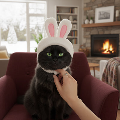 Déguisement pour chat - Oreille Lapin