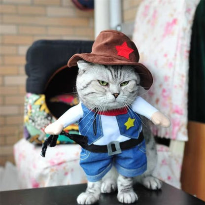 Déguisement pour Chat - Cow-boy