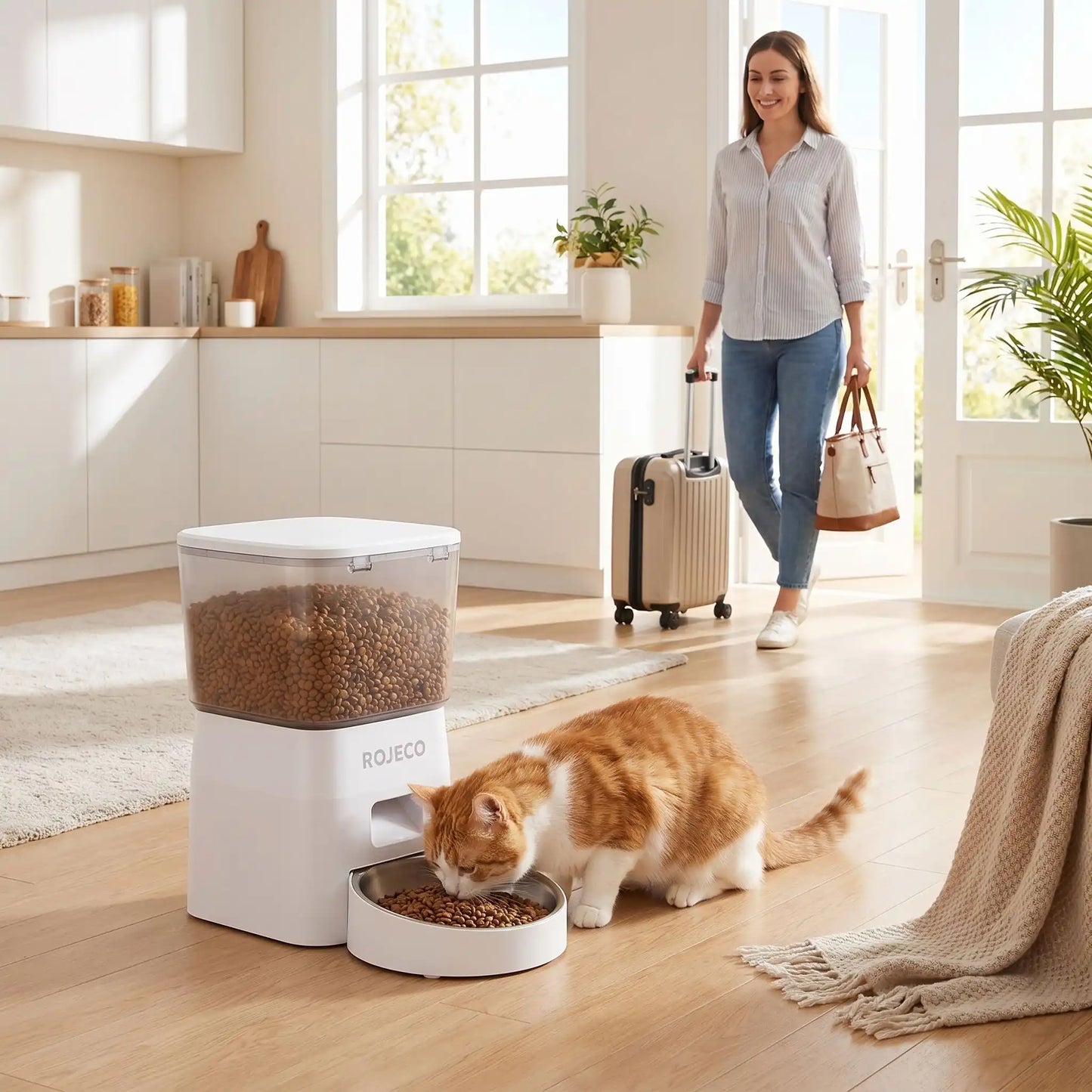 Distributeur automatique de croquettes chat- Cat Feeder