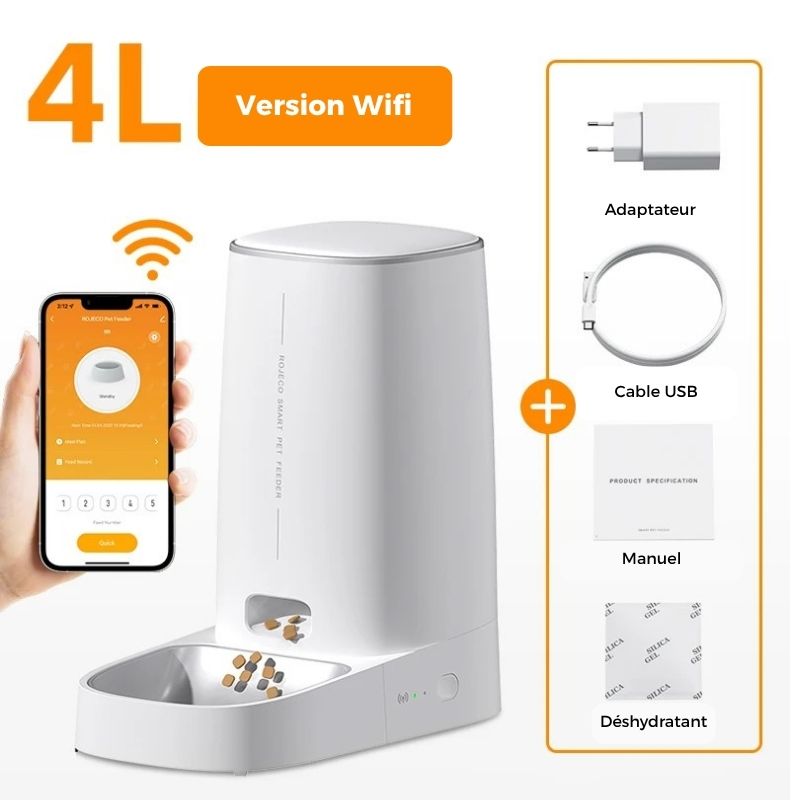 Distributeur automatique pour chat -Auto Pet Feeder