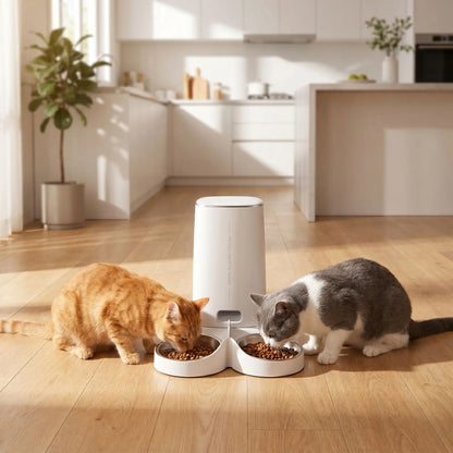 Distributeur automatique de croquettes pour 2 chats -  Smart Duo Feeder