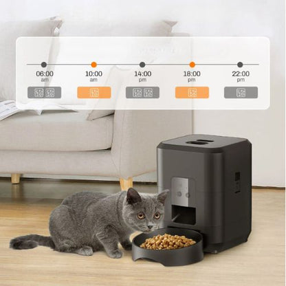 Distributeur de croquettes pour chat automatique - Smart Feed
