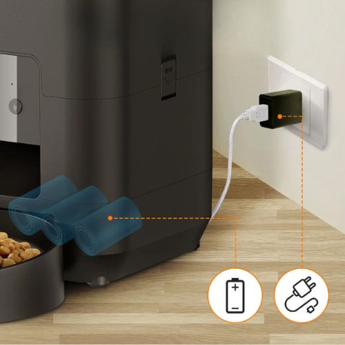 Distributeur de croquettes pour chat automatique - Smart Feed