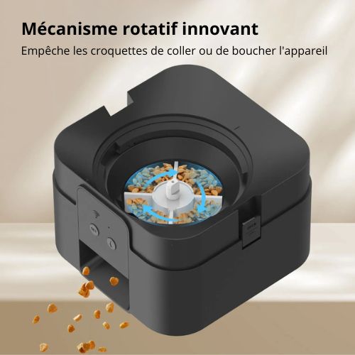 Distributeur de croquettes pour chat automatique - Smart Feed