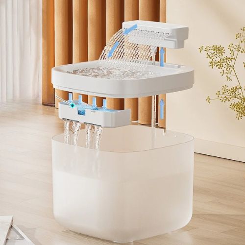 Filtre fontaine à eau chat - A charbon actif