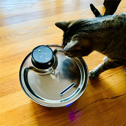 FONTAINE À EAU POUR CHAT - AUTOMATIQUE AVEC CAPTEUR (3,2L)