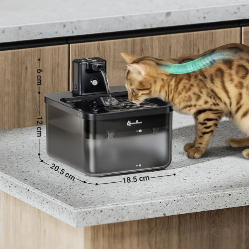 Fontaine à eau pour chat | Intelligente et Sans fil