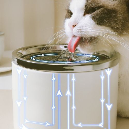 Fontaines à eau en Céramique Ultra Silencieuse 1L - OPure