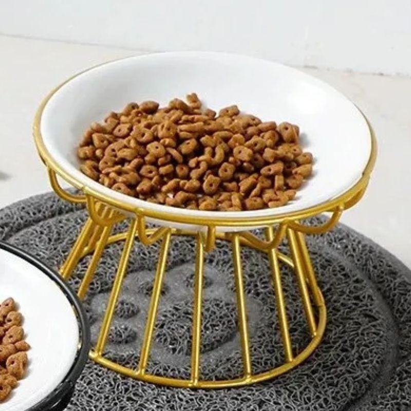 Gamelle chat surélevée - Confort optimal