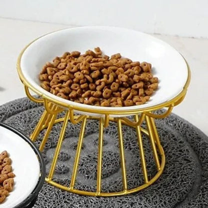 Gamelle chat surélevée - Confort optimal