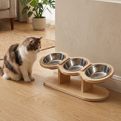 Gamelle Chat surélevée 