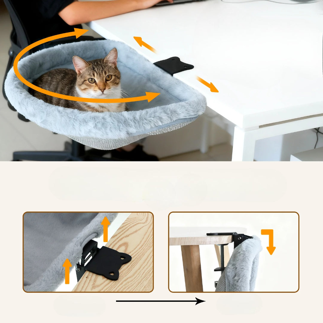 Hamac pour Chat Bureau Pliable