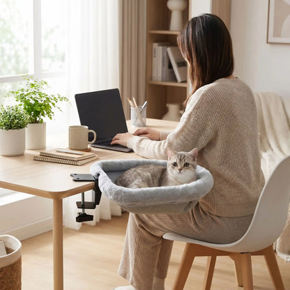 Hamac pour Chat Bureau Pliable
