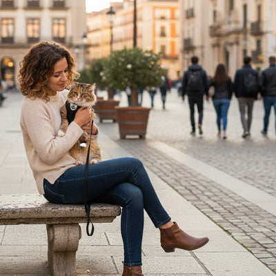 Harnais chat anti fugue | SécuriChat