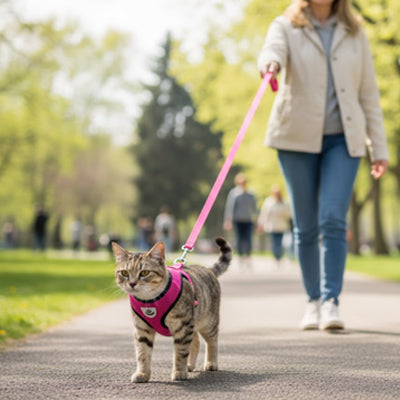 Harnais chat anti fugue | SécuriChat